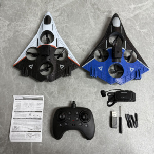 AiJH Watch Gravity Sensing Rc Plane 6-Axis Giroscopio Avión de espuma <span class=keywords><strong>3</strong></span>-Speed Fighter Jet Evitación de obstáculos Rc Avión Juguetes - Product Image 2
