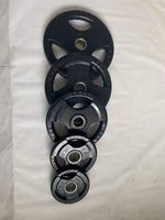 MB Fitness – Disques de musculation en caoutchouc pour haltères, plaques de bumper, revêtement en caoutchouc, KG LB – Vente chaude