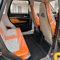 Nouveau Véhicule Électrique 2026 Mini SUV Électrique 4 Roues pour Adultes avec Intérieur Orange pour la Conduite Urbaine