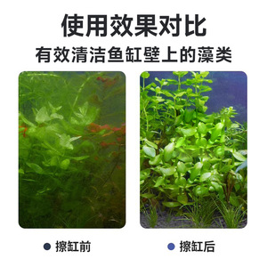 Cepillo magnético Nai Chong para limpieza de vidrio de acuario, sin rayas, tamaño mini - Product Image 3