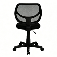 Chaise de bureau ergonomique pivotante à 360 degrés, moderne, en maille de nylon, revêtement en métal avec finition mate, hauteur réglable