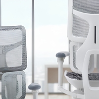Siège de bureau exécutif moderne de luxe de haute qualité S100, chaise ergonomique en aluminium avec repose-pieds rétractable et dossier réglable