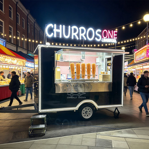 Remorque à pizza carrée certifiée CE avec four à bois entièrement équipé pour cuisine mobile italienne commerciale de rue - Product Image 6