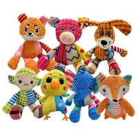 Jouet à mâcher interactif en peluche couineur pour chiens de taille moyenne à grande du fabricant