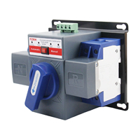 Saklar Transfer Daya Otomatis Ganda FALIANG FLQ1-63 63A 2P 220V 10kA Tipe PC untuk Sistem Tenaga Surya dan Cadangan Daya