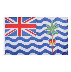 Bandera Personalizada del Territorio Británico del Océano Índico, Bandera para Exteriores de 3x5 pies, Impresión a una Cara, Diseño Personalizado, Bandera de Bienvenida para Jardín - Product Image 1