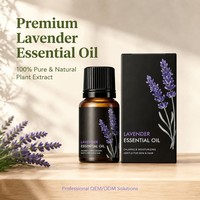 Huile Essentielle de Lavande en Gros, Huile Botanique Premium, Matière Première pour Sérum Capillaire et Produits de Soin Corporel