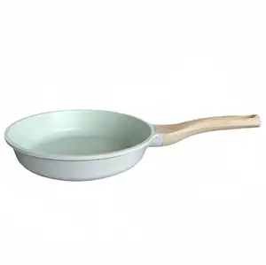 Aluminum Induction Bottom Non-Stick Multifunctional Saute Pan and Wok with Bakelite Handle for kitchen ware