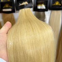 Extensiones De Cinta De Doble Dibujado Ombre Extensiones De Cabello Humano Natural 100% Humano Raw Russian Salon Supplies