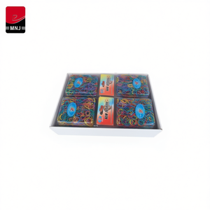 Fasce elastiche colorate Mnj di piccole dimensioni, 24 pezzi, accessori moda per la creazione di gioielli - Product Image 1