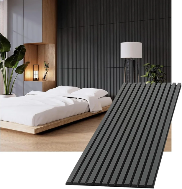 EAZART Wholesale 2l mm Thickness Acoustic Wall Panels Sound Absorption Slat Wood MDF Eco-Friendly Design