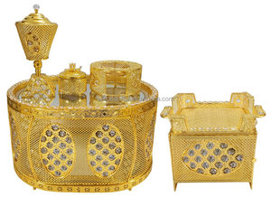 2025 New Arrival hình dạng hình bầu dục thiết kế lạ mắt cà phê và teatray Bộ - Product Image 4