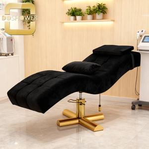 Eyebrows False Eyelash Extensions Lounge Chair <b>Massage</b> Table for Facial Body Beauty Skin Care Spa Salon Wholesale Factory - Product Image 2