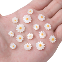 BTA179 perles en vrac en gros coquille de mer d'eau douce naturelle marguerite bijoux perles pour femmes bracelet à bricoler soi-même collier faisant des accessoires
