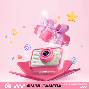 Appareil photo numérique pour enfants avec capteur CMOS - Écran IPS HD 2.0, double objectif, enregistreur vidéo avec jeu de puzzle - Jouet mignon pour enfants, cadeau - Product Image 3