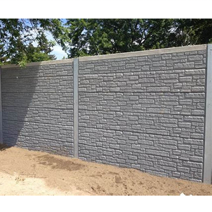 Stampo per palo in cemento stampo prefabbricato cortile giardino muro di cemento recinzione in pietra stampi in plastica per blocchi di cemento