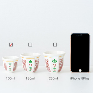 Taza de Espresso de Cerámica de 100 ml, Diseño Contemporáneo Reutilizable, Marca Personalizada, Más Vendida en el Medio Oriente, Ideal para Fiestas, Color Blanco - Product Image 3