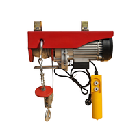 Mini-treuil électrique à câble sans fil, télécommandé, anticorrosion, résistant à l'usure, portable, monophasé, pour garage, usine, ferme