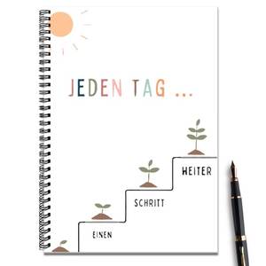 Quaderno a Spirale A5 Personalizzato, Diario per la Salute Mentale, Monitoraggio Emotivo, Consapevolezza di Sé, Gestione della Salute, Apprezzamento Personale - Product Image 4