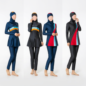 Traditional Muslim Clothing High Quality Export Oriented Stylish Waterproof Eco-Friendly Anti-Uv <b>Bikini</b> Set Islamic Halal - Product Image 1