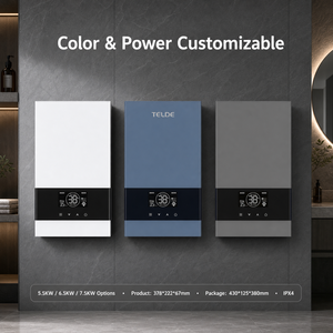 Calentador de Agua Eléctrico Instantáneo de Alta Eficiencia con LED para Toda la Casa, Gimnasio, Hotel, sin Tanque, Temperatura Constante - Product Image 5