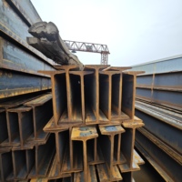 Poutre en I en acier au carbone conforme aux normes GB/JIS pour la construction, supportée par l'entrepôt chinois