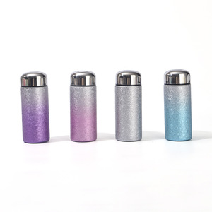 <b>Titanium</b> Cup Thermos 500Ml With Tea Strainer Screw Cap Gradient Color Portable Drinkware - Product Image 5