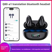 Klip Telinga untuk Headset 6.1 Nirkabel Tanpa Konduksi Tulang Pengurang Kebisingan Tahan Air Silikon Lembut Pengait Telinga Olahraga