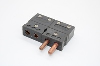 Vente d'usine chaude connecteurs de prise de courant industriels thermocouple mâle et femelle prise de connexion à 2 broches