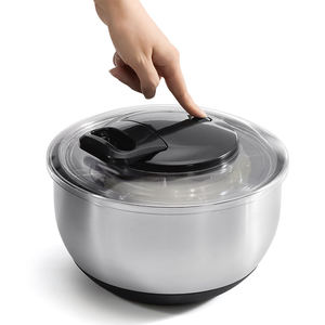 Chất Lượng Cao Thép Không Gỉ <span class=keywords><strong>Salad</strong></span> Spinner Nhanh Chóng Khô Thiết Kế Của Nhãn Hiệu <span class=keywords><strong>Salad</strong></span> Trái Cây Rau Mất Nước Spinner - Product Image 5