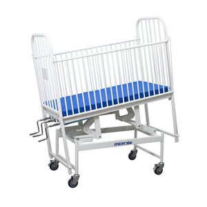 Ziekenhuis Pediatrische Handleiding Hoogte Verstelbare Icu Luxe Kinderen Verpleging <span class=keywords><strong>Bed</strong></span> Met Wielen - Product Image 3