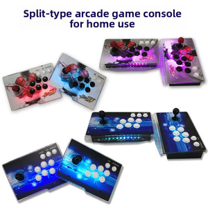Joystick Arcade Acrílico con Luz RGB Intermitente para 2 Jugadores, Joystick Retro para Juegos de Lucha, Plug-and-Play para PC, TV, Android - Product Image 6