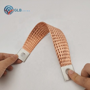 Conector de cable flexible de cobre correa de tierra de cobre Cable de puesta a tierra de puente correa de tierra de cobre - Product Image 4