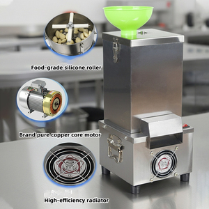 Nueva Máquina Peladora <span class=keywords><strong>de</strong></span> Ajos Secos Totalmente Automática, Comercial, <span class=keywords><strong>de</strong></span> Acero Inoxidable, Pequeña, para Pelar Frutas y Verduras - Product Image 2