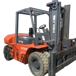 Heli H2000 70 Powered <b>Pallet</b> Truck China Low Price Great Performance <b>Used</b> Diesel 7Ton 2024 Model 4X4 Drive 1 Year Warranty - Product Image 1