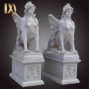 Estatua esférica de piedra para decoración de jardín, estatua <span class=keywords><strong>egipcia</strong></span> de tamaño real para exteriores - Product Image 6