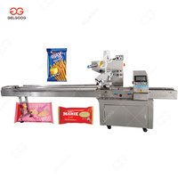 Prix moins cher Automatique Oreo Biscuit Emballage Individuel Soda Cookie Emballage Biscuits Machine D'emballage Avec Plateau D'azote