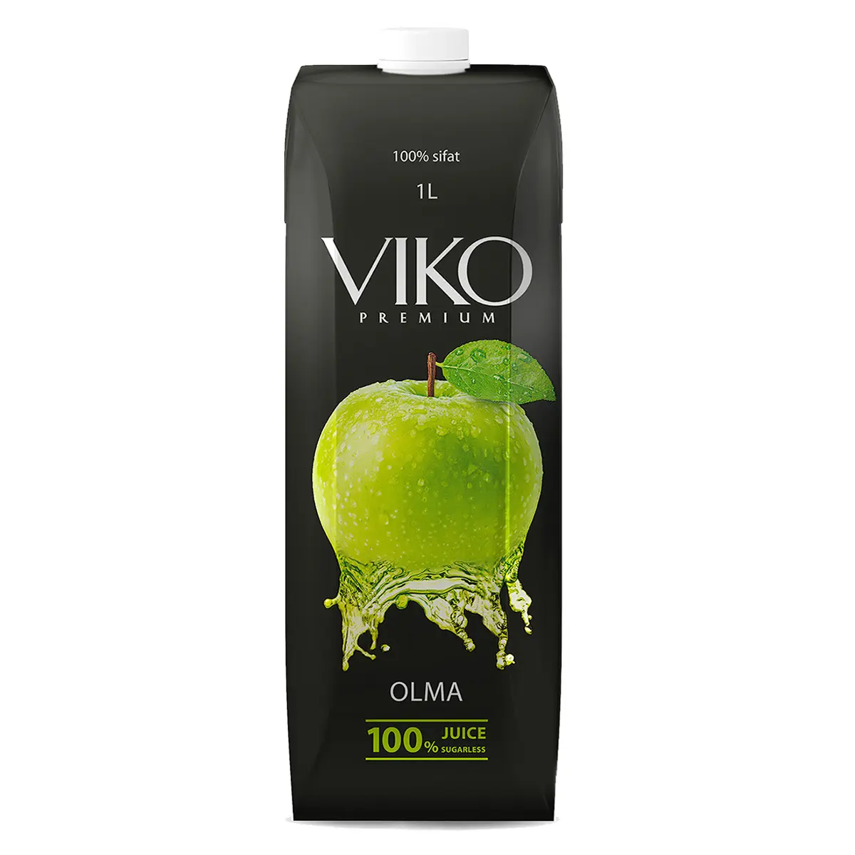Delizioso succo di mela naturale "VIKO" cartone pacchetto 1 litro affidabile fornitore di succo di frutta per la vendita