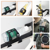 Nouvelle bouteille d'eau magnétique pour vélo avec boucle à dégagement rapide, en PP, personnalisée pour le cyclisme et les spor