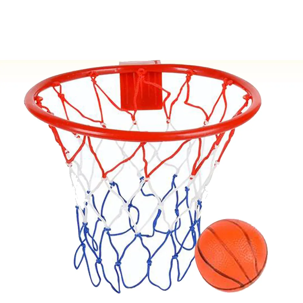 Grosir Luar Ruangan Baja Logam Cincin Basket Rim Dinding Menggantung Besi Portabel Basket Hoop