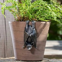 Pendentif chauve-souris, démon de nuit, statue de chauve-souris vampire, cadeau d'Halloween, décorations, artisanat en résine