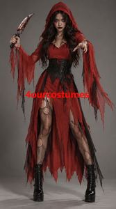 Túnica de Bruja para Disfraz de Halloween para Adultos al por Mayor - Product Image 2