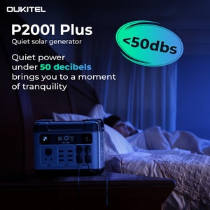 Générateur solaire portable P2001 PLUS 2048Wh avec batterie LiFePO4 2400W, contrôle par application, UPS d'urgence - Product Image 2