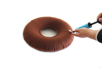 Coussin de siège gonflable de 18 "pour traitement des hémorroïdes, plaies de lit, douleur au coccyx et au coccyx, naissance d'enfant, prostatite