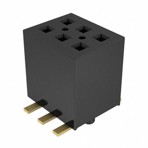 Samtec หัวต่อขั้วต่อสี่เหลี่ยม FLE-108-01-G-DV-K-TR 16ตำแหน่ง0.05พิทช์ชุบทอง SMD - Product Image 2