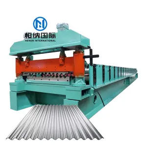Máquinas de fabricación de láminas de techo corrugado de acero, máquina para rollos de láminas de Metal