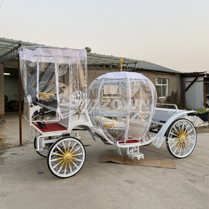 Nouvelle Carrosse Citrouille Blanche 2026 – Modèle Électrique de Haute Qualité Idéal pour Mariages et Parcs d'Attractions - Product Image 5