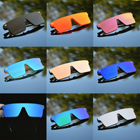 Lunettes de Soleil de Pêche Sans Monture Polarisées Carrées pour Hommes, Protection UV400 Anti-Corrosion par l'Eau de Mer, Marque Privée, Direct d'Usine Somta