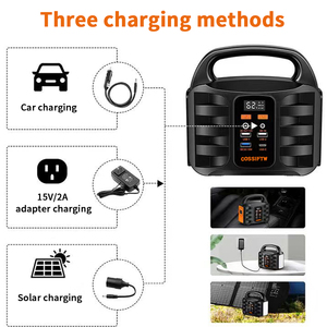 Station d'alimentation portable Lifepo4 150w, générateur solaire portable, station d'alimentation portable à batterie lithium - Product Image 5