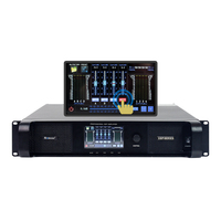 DSP-10Q Taps gamme 256-512 amplificateur de puissance audio professionnel 2000 watts 8 ohm 4 canaux avec dsp